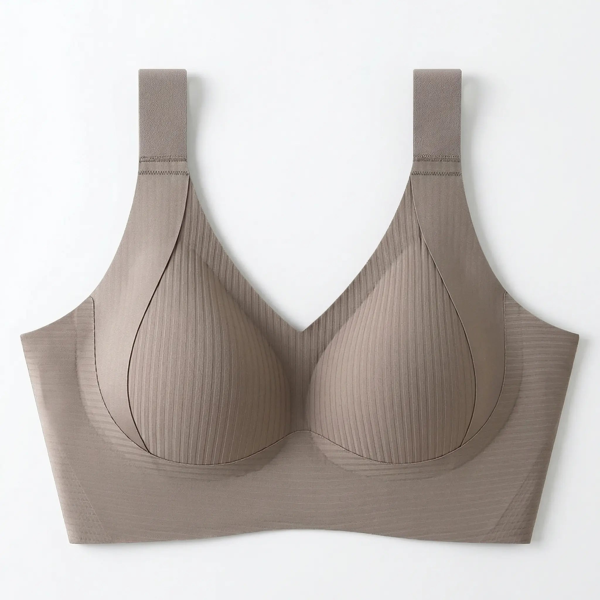4 Pack Wireless Sports Bras for Women, Seamless Comfortable Bra, Buttery Soft Stretch Workout Bra, Everyday Comfort Support No Underwire Bra for Gym Yoga